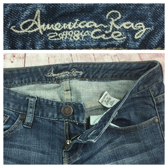 💸American Rag Straight Leg Jean size 0 - Picture 4 of 8